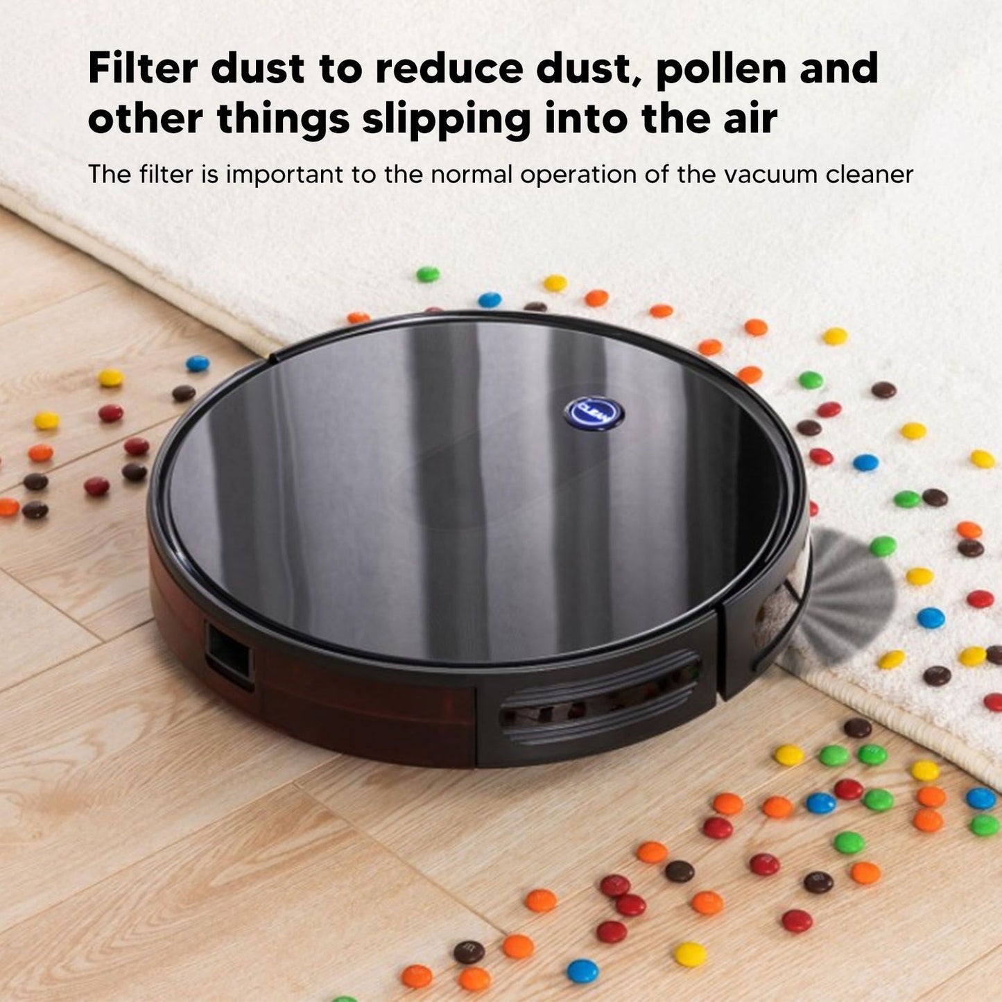 6PCS Sweeper Filter Set High Efficiency Particulate Air Sweeper Filter Set for Bagotte BG600 Accessories V1294-YM0512-3113220272911