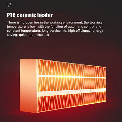 Car Space Heater High Power Multi Angle Rotation Black Windscreen Demister for Driving 12V V1294-YM0512-3113220273011