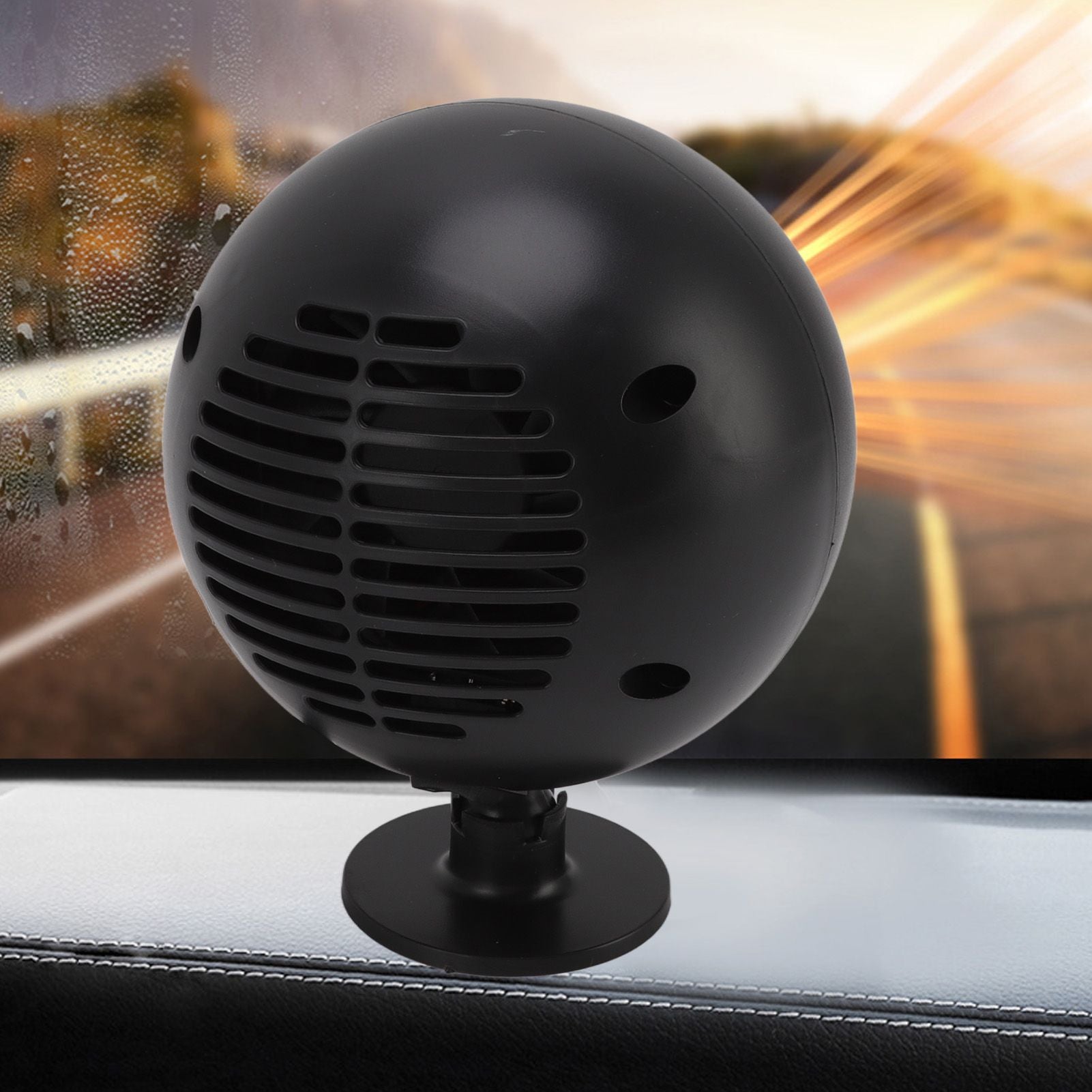 Car Space Heater High Power Multi Angle Rotation Black Windscreen Demister for Driving 12V V1294-YM0512-3113220273011