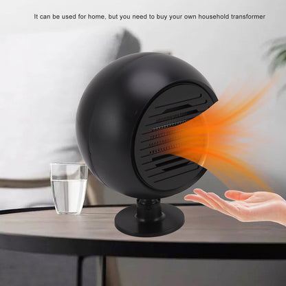 Car Space Heater High Power Multi Angle Rotation Black Windscreen Demister for Driving 12V V1294-YM0512-3113220273011