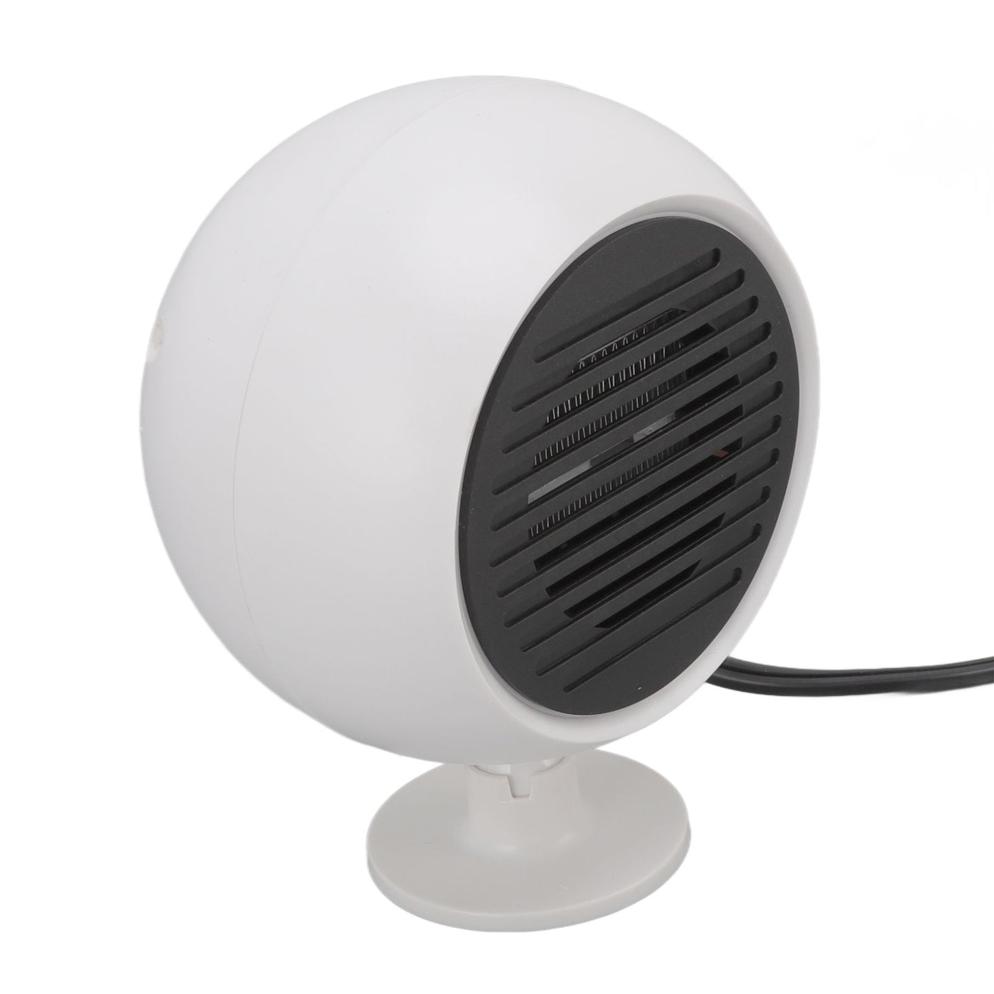 Car Heater Constant Temperature Low Noise Wide Angle 360 degrees Adjustable Car Heater Fan White 12V V1294-YM0512-3113220273111