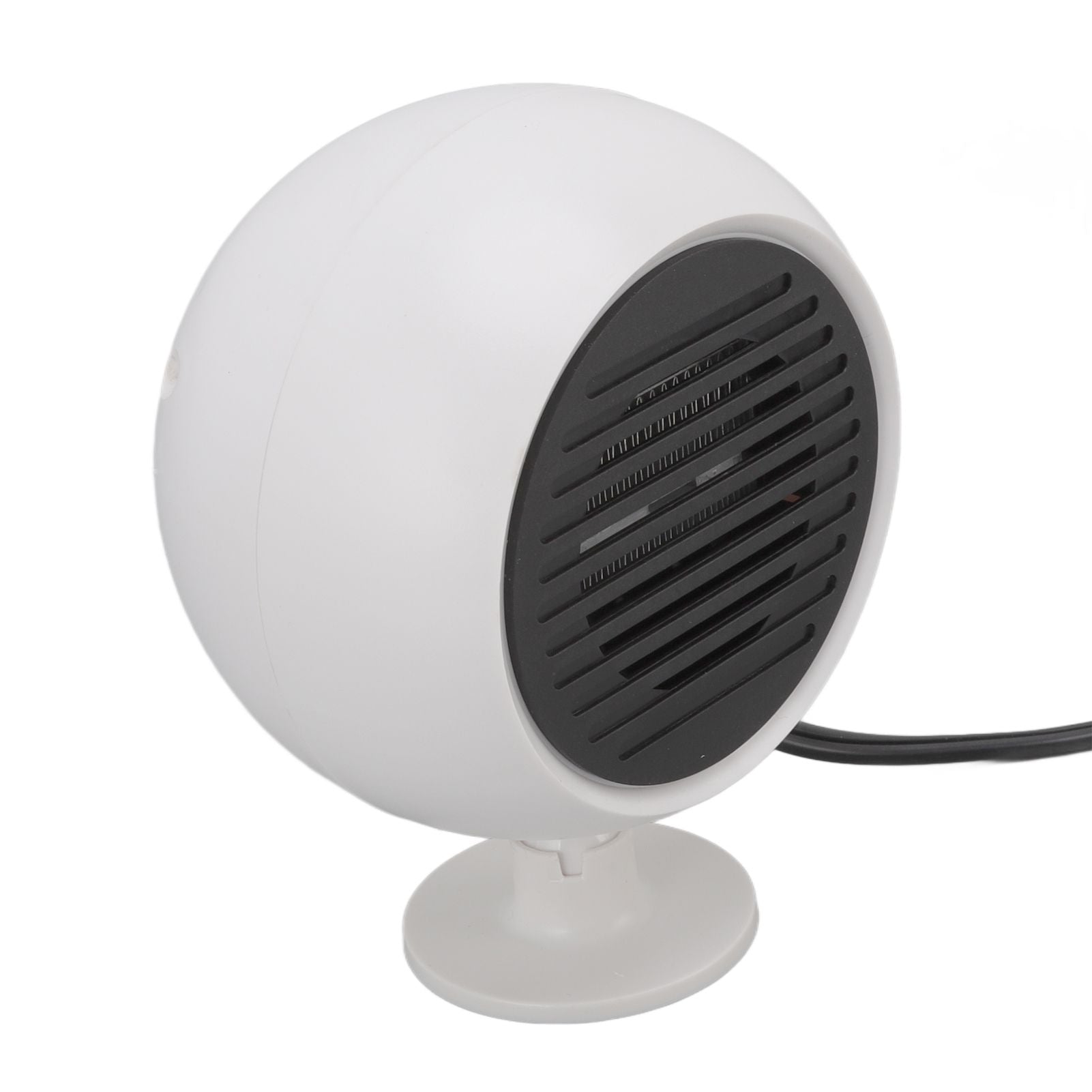 Car Heater Constant Temperature Low Noise Wide Angle 360 degrees Adjustable Car Heater Fan White 12V V1294-YM0512-3113220273111