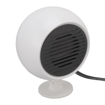 Car Heater Constant Temperature Low Noise Wide Angle 360 degrees Adjustable Car Heater Fan White 12V V1294-YM0512-3113220273111