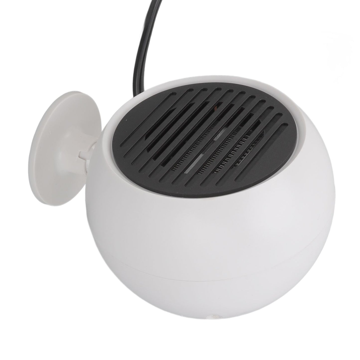 Car Heater Constant Temperature Low Noise Wide Angle 360 degrees Adjustable Car Heater Fan White 12V V1294-YM0512-3113220273111