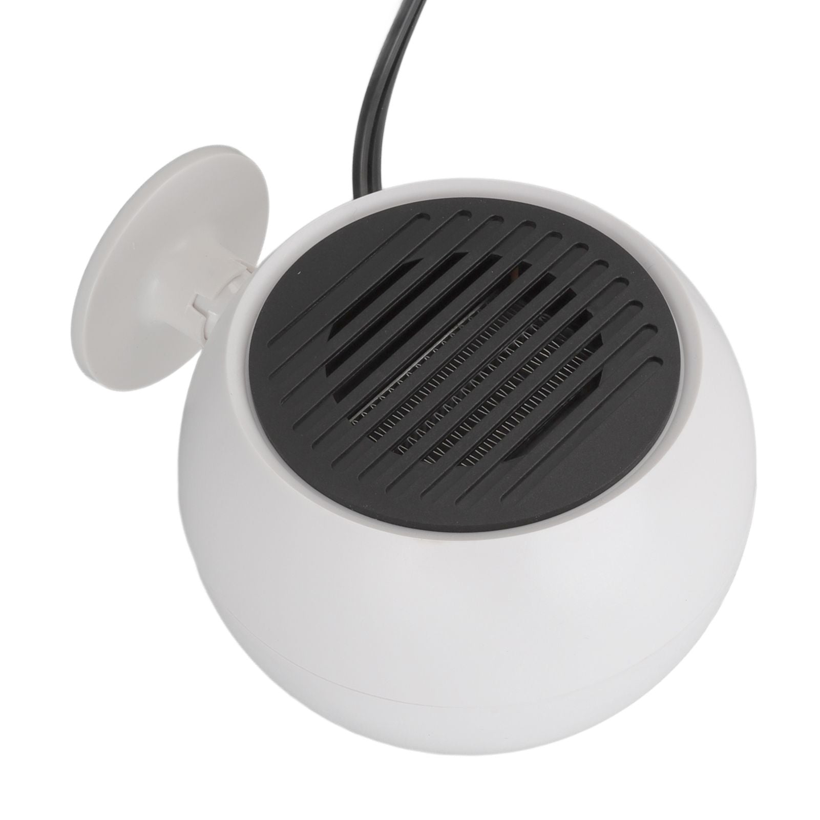 Car Heater Constant Temperature Low Noise Wide Angle 360 degrees Adjustable Car Heater Fan White 12V V1294-YM0512-3113220273111
