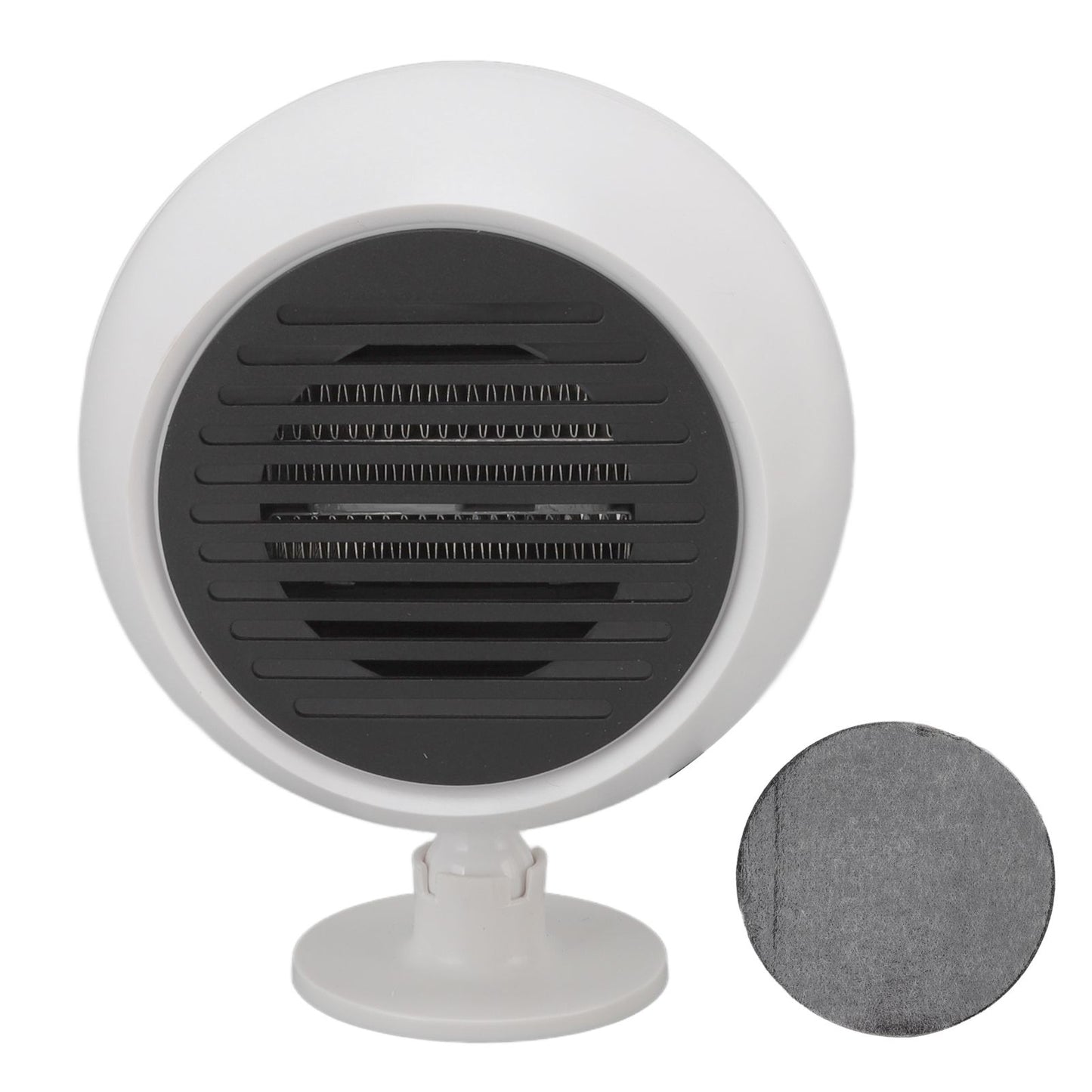 Car Heater Constant Temperature Low Noise Wide Angle 360 degrees Adjustable Car Heater Fan White 24V V1294-YM0512-3113220273112