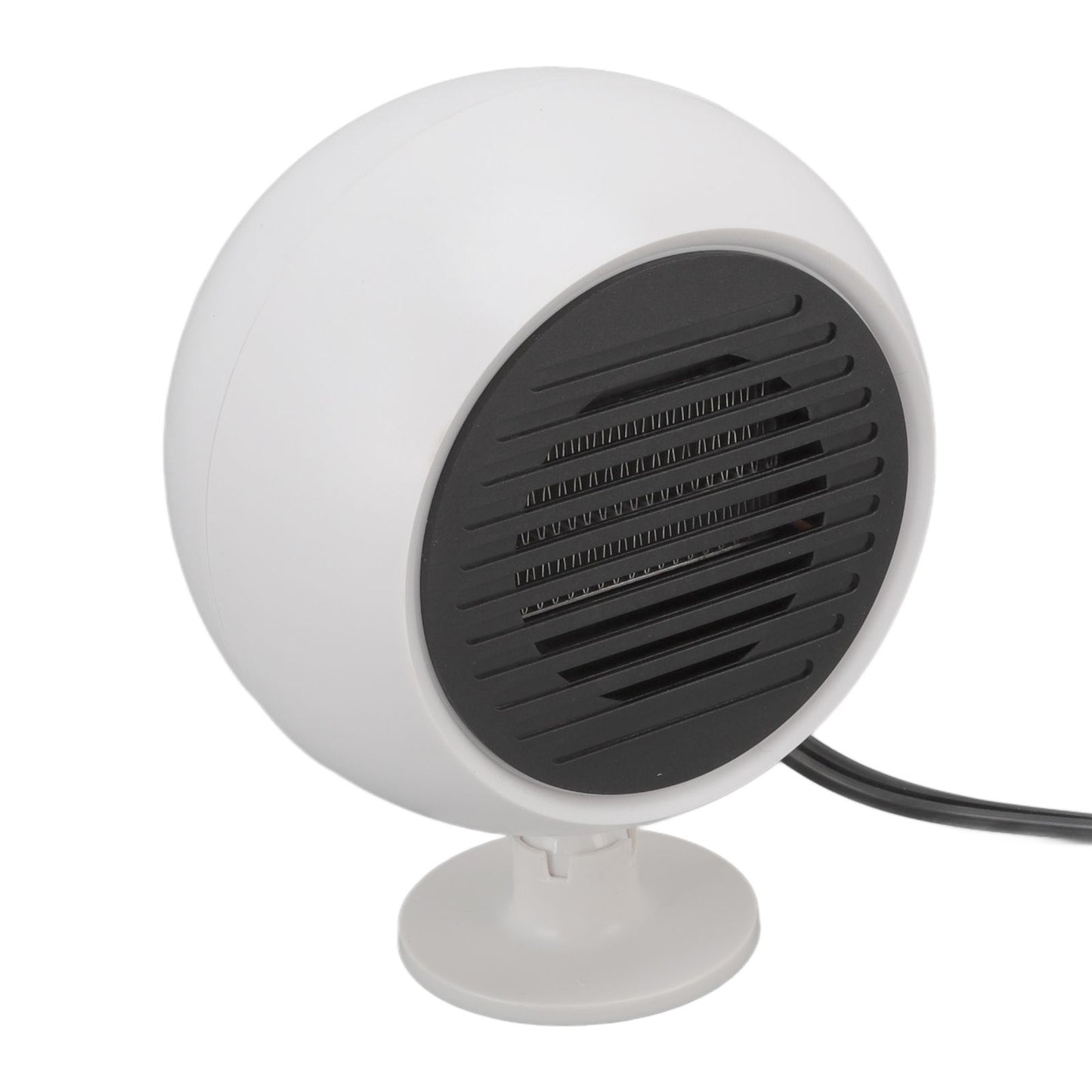 Car Heater Constant Temperature Low Noise Wide Angle 360 degrees Adjustable Car Heater Fan White 24V V1294-YM0512-3113220273112