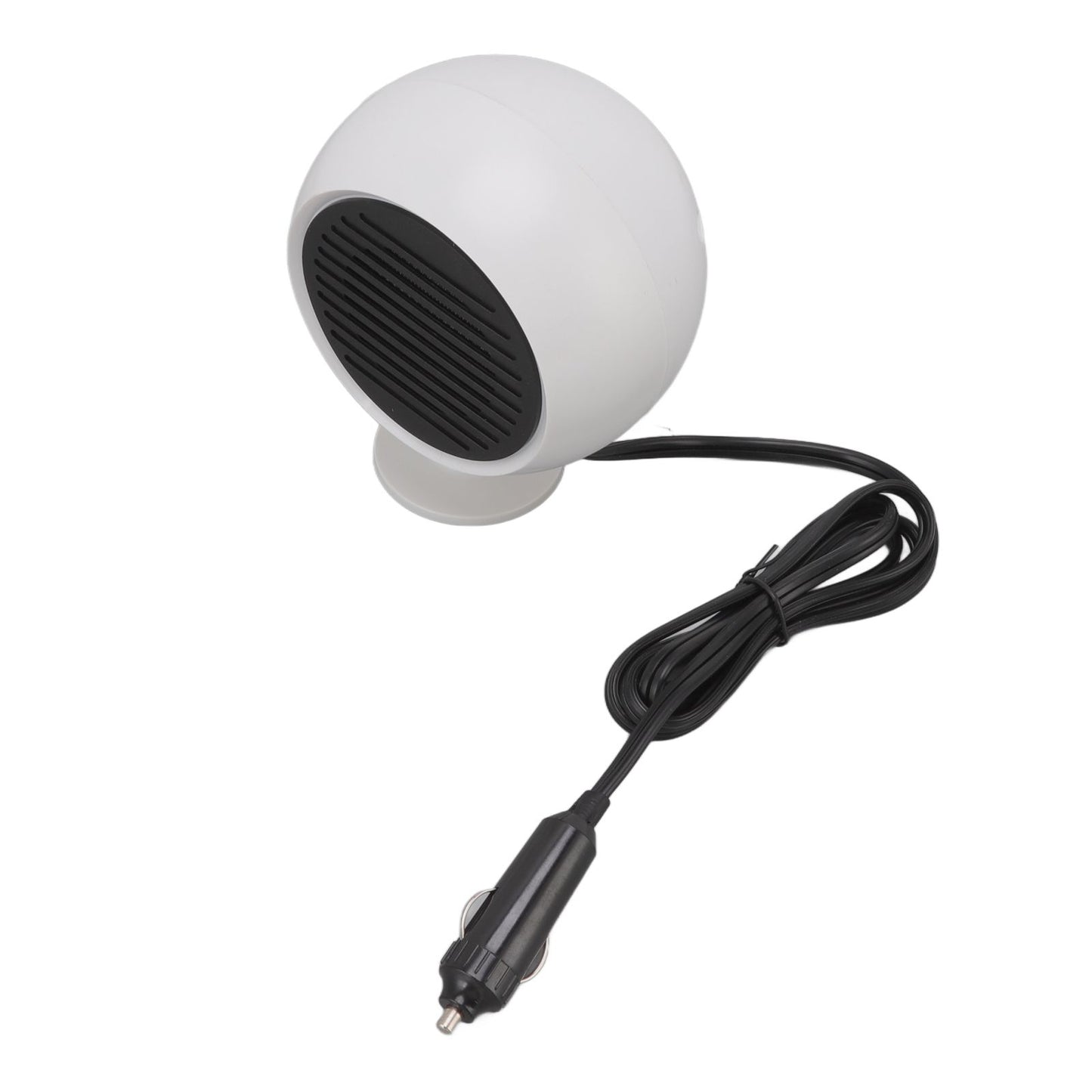 Car Heater Constant Temperature Low Noise Wide Angle 360 degrees Adjustable Car Heater Fan White 24V V1294-YM0512-3113220273112