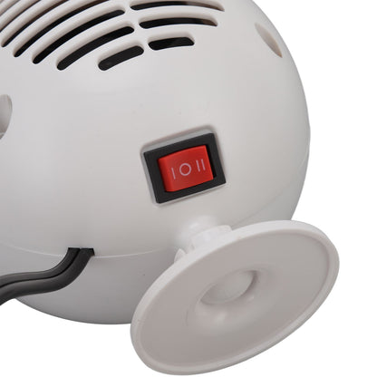 Car Heater Constant Temperature Low Noise Wide Angle 360 degrees Adjustable Car Heater Fan White 24V V1294-YM0512-3113220273112
