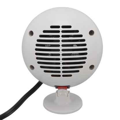 Car Heater Constant Temperature Low Noise Wide Angle 360 degrees Adjustable Car Heater Fan White 24V V1294-YM0512-3113220273112