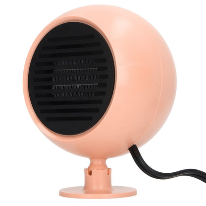 Car Heater Multi Angle Rotation Planetary Car Heater Portable Windshield Defogger Defroster Pink 12V V1294-YM0512-3113220273211