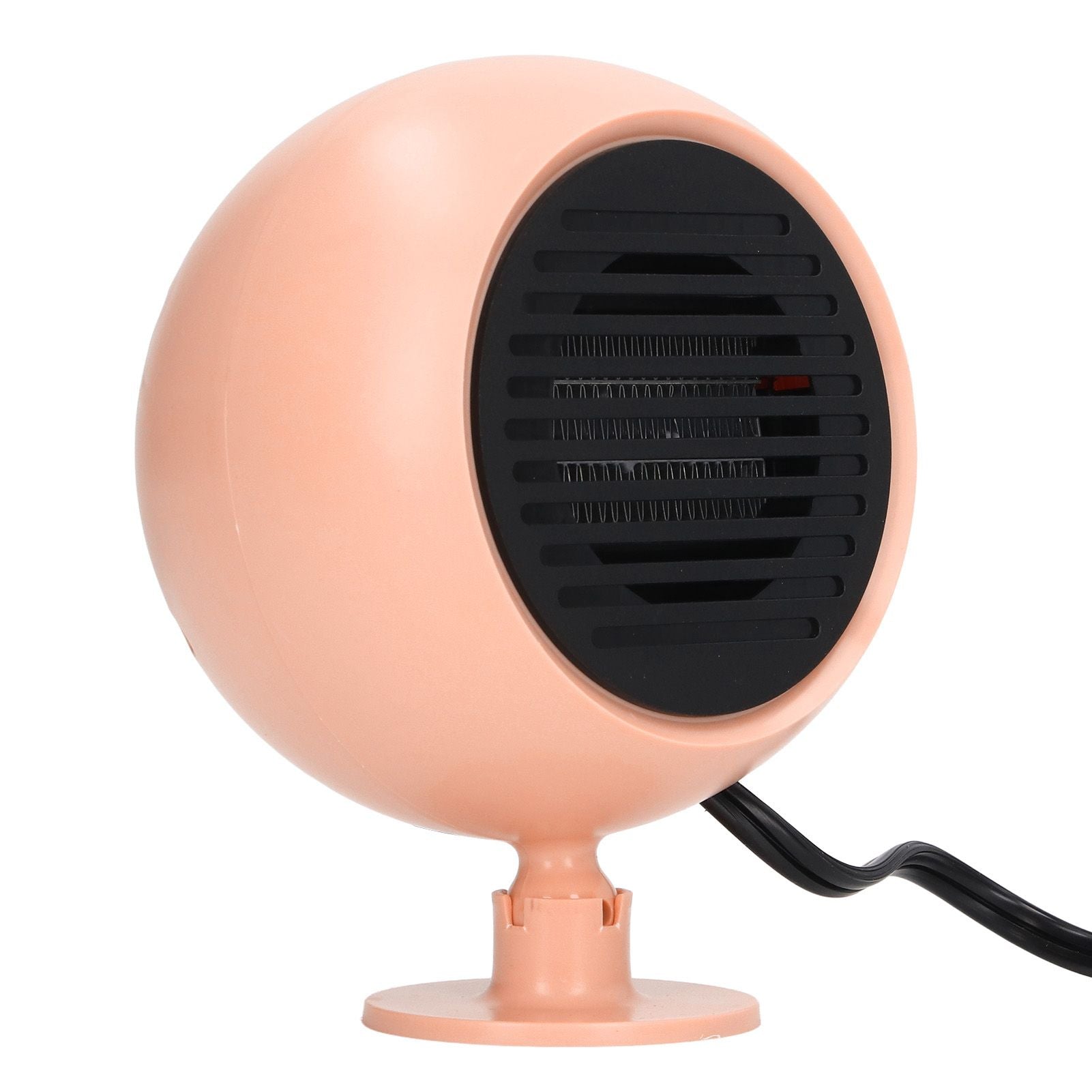 Car Heater Multi Angle Rotation Planetary Car Heater Portable Windshield Defogger Defroster Pink 12V V1294-YM0512-3113220273211