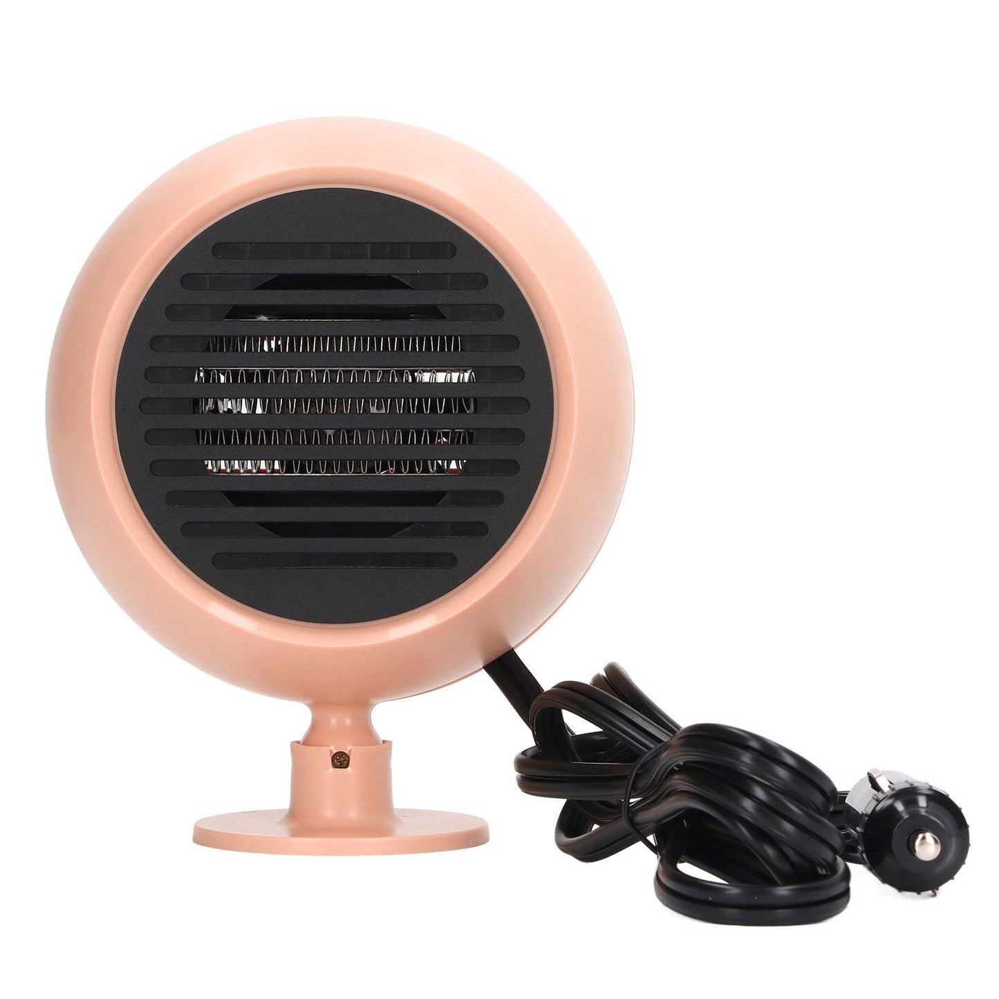Car Heater Multi Angle Rotation Planetary Car Heater Portable Windshield Defogger Defroster Pink 12V V1294-YM0512-3113220273211