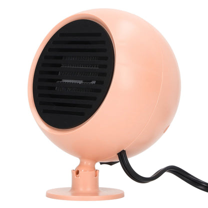 Car Heater Multi Angle Rotation Planetary Car Heater Portable Windshield Defogger Defroster Pink 12V V1294-YM0512-3113220273211