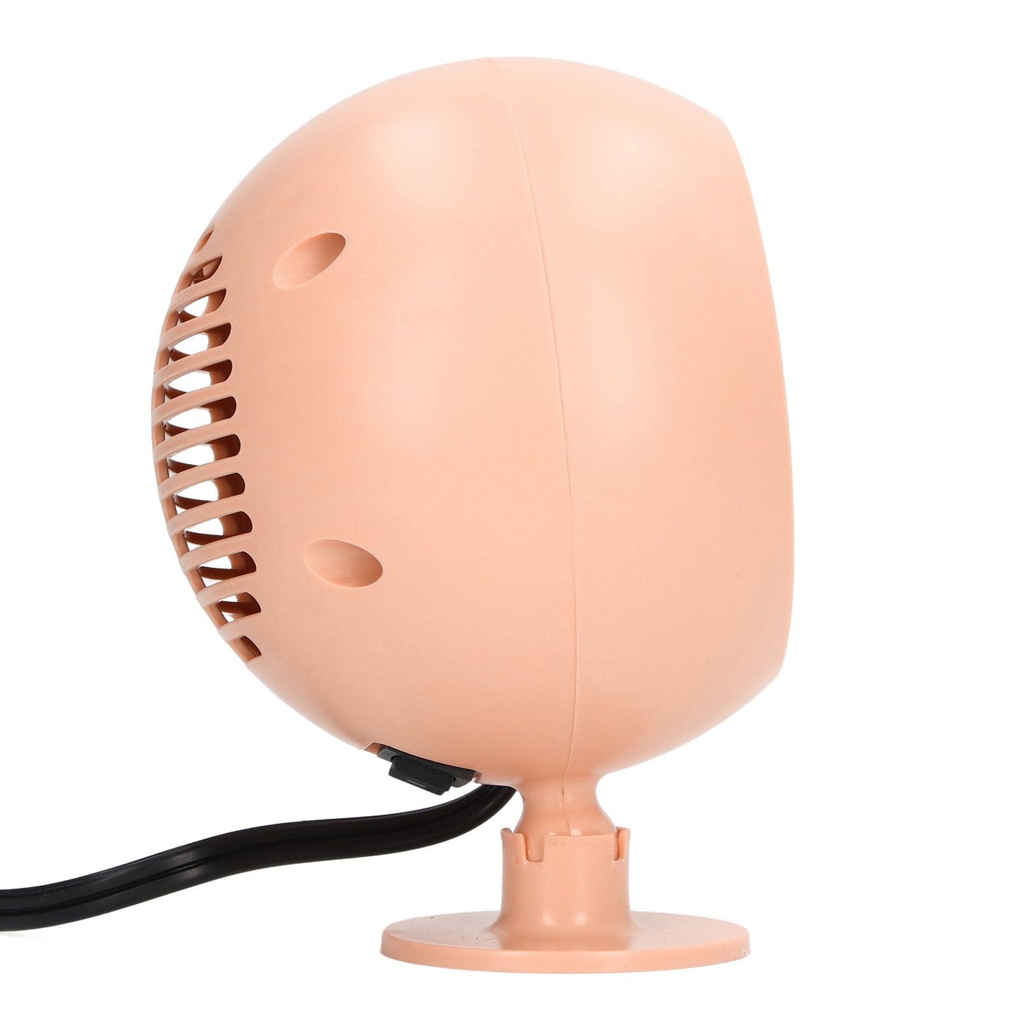 Car Heater Multi Angle Rotation Planetary Car Heater Portable Windshield Defogger Defroster Pink 12V V1294-YM0512-3113220273211