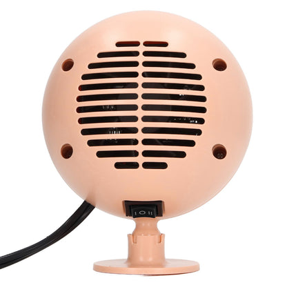 Car Heater Multi Angle Rotation Planetary Car Heater Portable Windshield Defogger Defroster Pink 12V V1294-YM0512-3113220273211