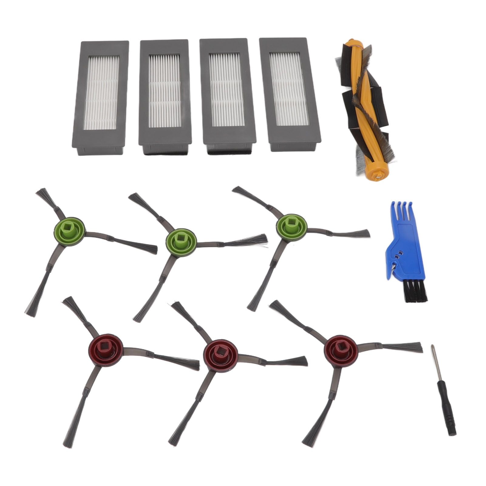 Sweeper Replacement Accessories for Yeedi VAC VACmax VAC Station Main Brush Side Brush Filter Screwdriver Kit V1294-YM0512-3113220273311