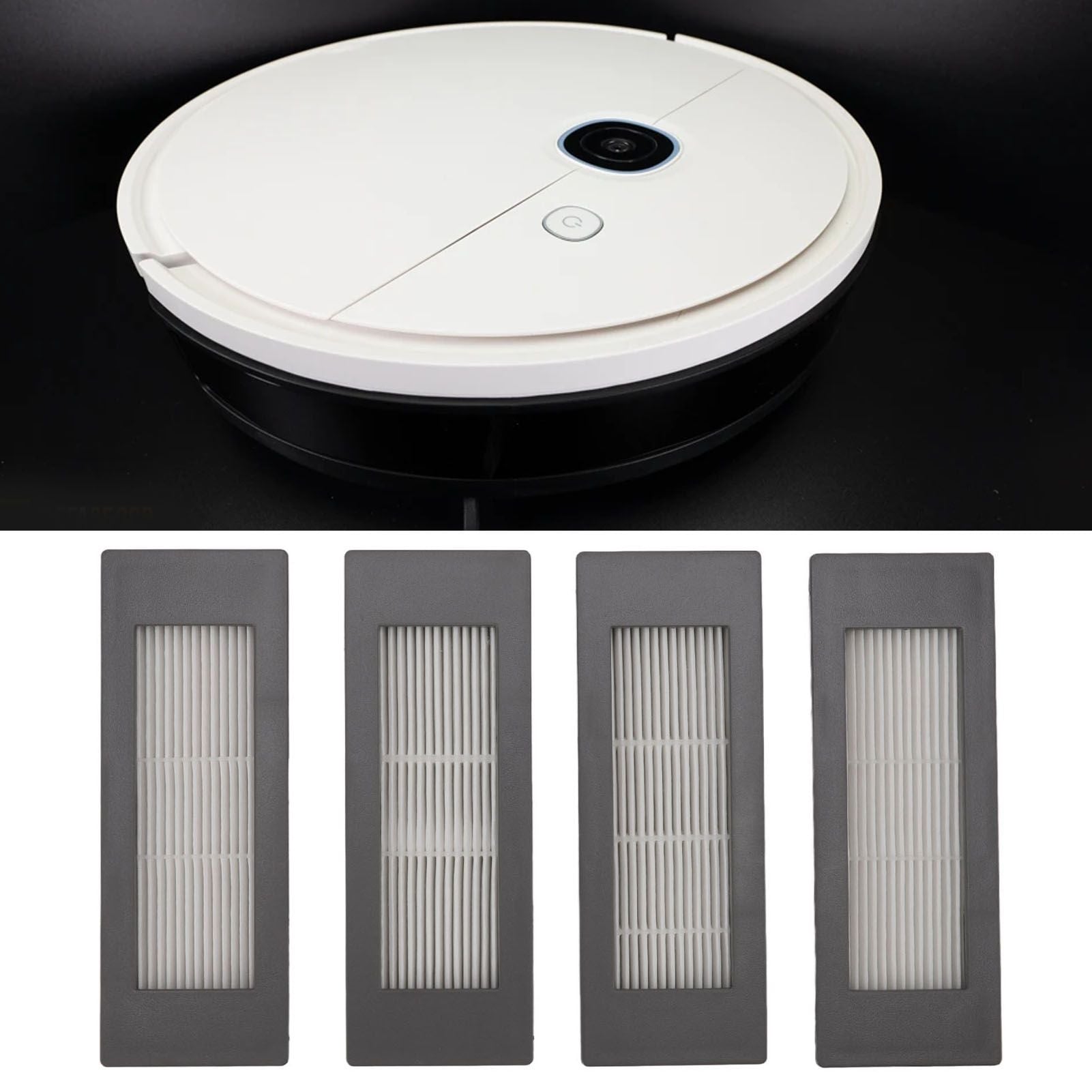 4Pcs Replacement Filter for Yeedi VAC Max Station Vacuum Cleaner Replacement Repair Parts V1294-YM0512-3113220273411
