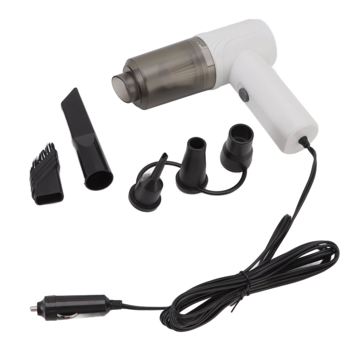Car Vacuum Cleaner 360 degrees Cleaning Washable Filter Screen Portable Handheld Vacuum Cleaner Inflator 12V V1294-YM0512-3113220273612