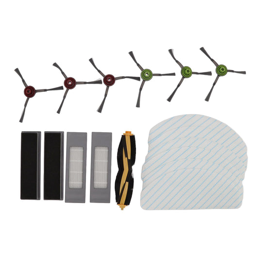 Replacement Accessories Kit for Yeedi Vac 2pro Robot Cleaner Main Side Brush with Filter and Mopping Cloths V1294-YM0512-3113220274411