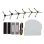 Replacement Accessories Kit for Yeedi Vac 2pro Robot Cleaner Main Side Brush with Filter and Mopping Cloths V1294-YM0512-3113220274411