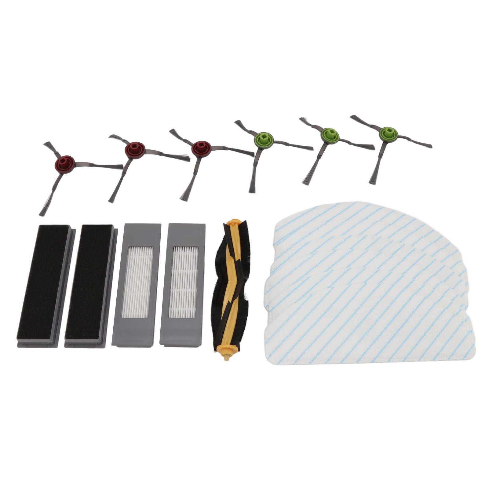 Replacement Accessories Kit for Yeedi Vac 2pro Robot Cleaner Main Side Brush with Filter and Mopping Cloths V1294-YM0512-3113220274411