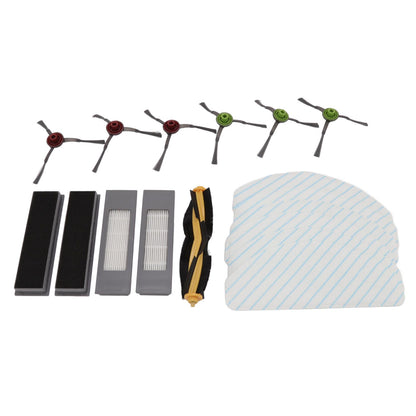 Replacement Accessories Kit for Yeedi Vac 2pro Robot Cleaner Main Side Brush with Filter and Mopping Cloths V1294-YM0512-3113220274411