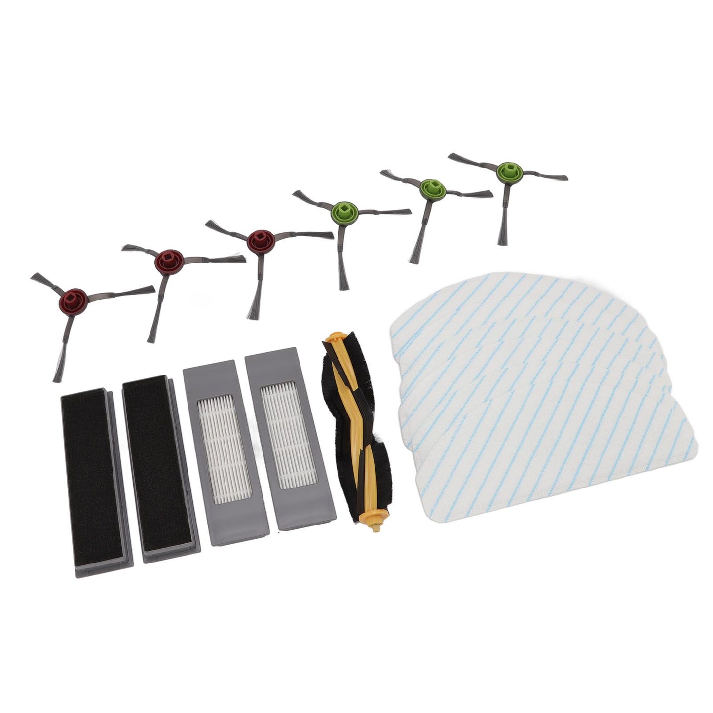 Replacement Accessories Kit for Yeedi Vac 2pro Robot Cleaner Main Side Brush with Filter and Mopping Cloths V1294-YM0512-3113220274411