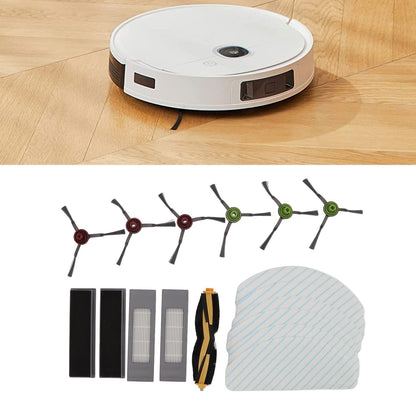 Replacement Accessories Kit for Yeedi Vac 2pro Robot Cleaner Main Side Brush with Filter and Mopping Cloths V1294-YM0512-3113220274411