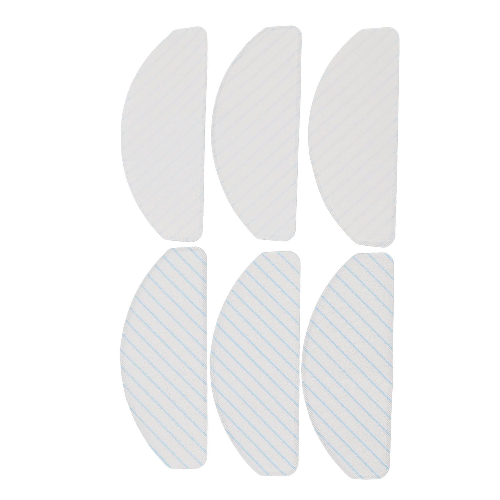 6 Pcs Mop Cloth for Yeedi Vac 2pro Vacuum Cleaner Cleaning Pads Replacement Parts Sweeper Accessories V1294-YM0512-3113220274511