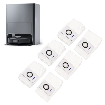 6pcs Vacuum Cleaner Dust Bags for DEEBOT X1 Omni Replaceable Dust Collection Bag Vacuum Cleaner Accessory V1294-YM0512-3113220274711