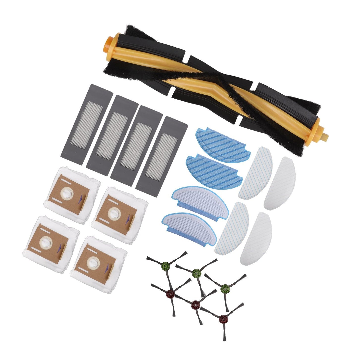 Sweeper Brush Filter Dust Bag Cloth and Rag Sweeper Accessories for DEEBOT OZMO T8 T8aivi Replacement V1294-YM0512-3113220274811