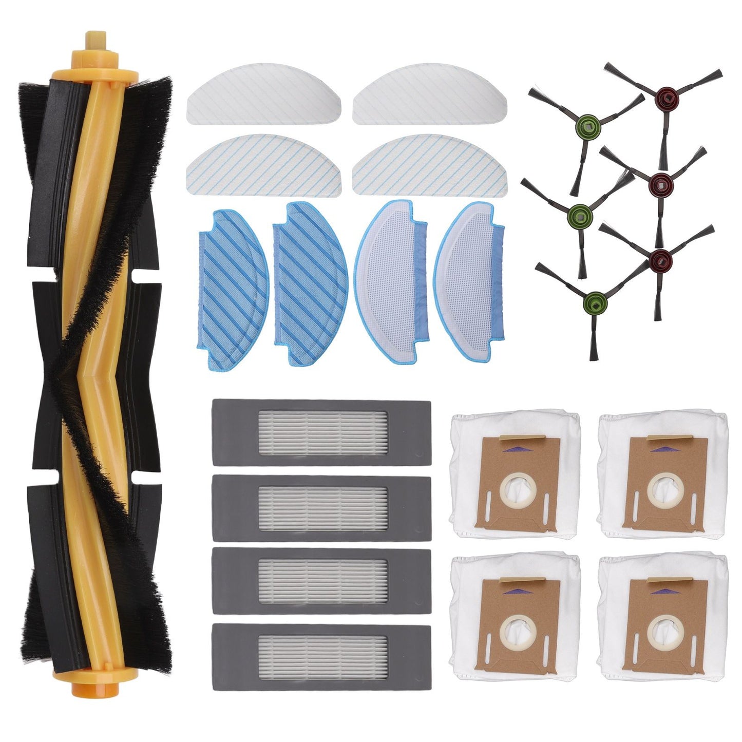 Sweeper Brush Filter Dust Bag Cloth and Rag Sweeper Accessories for DEEBOT OZMO T8 T8aivi Replacement V1294-YM0512-3113220274811