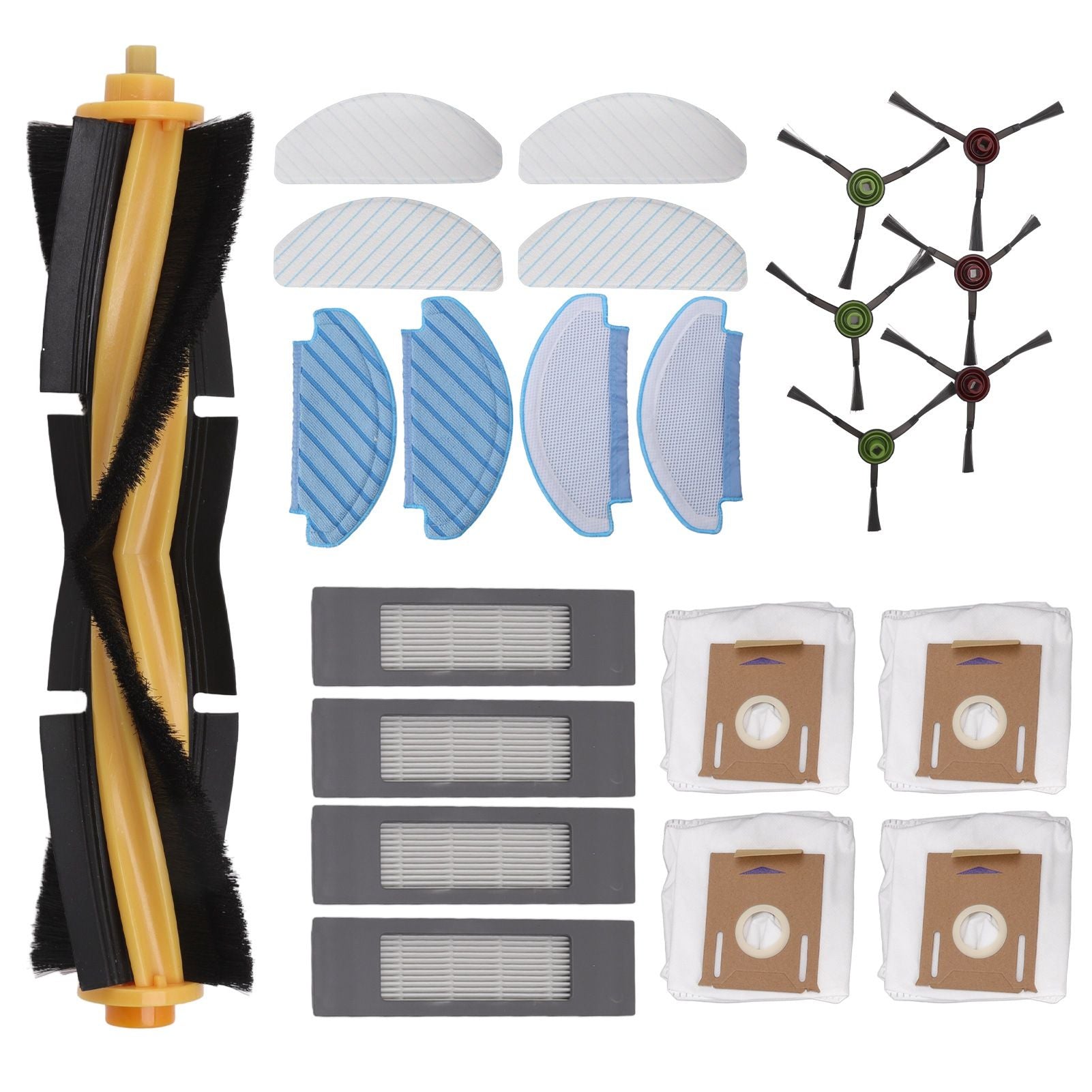 Sweeper Brush Filter Dust Bag Cloth and Rag Sweeper Accessories for DEEBOT OZMO T8 T8aivi Replacement V1294-YM0512-3113220274811