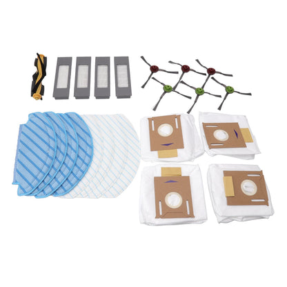Sweeper Brush Filter Dust Bag Cloth and Rag Sweeper Accessories for DEEBOT OZMO T8 T8aivi Replacement V1294-YM0512-3113220274811