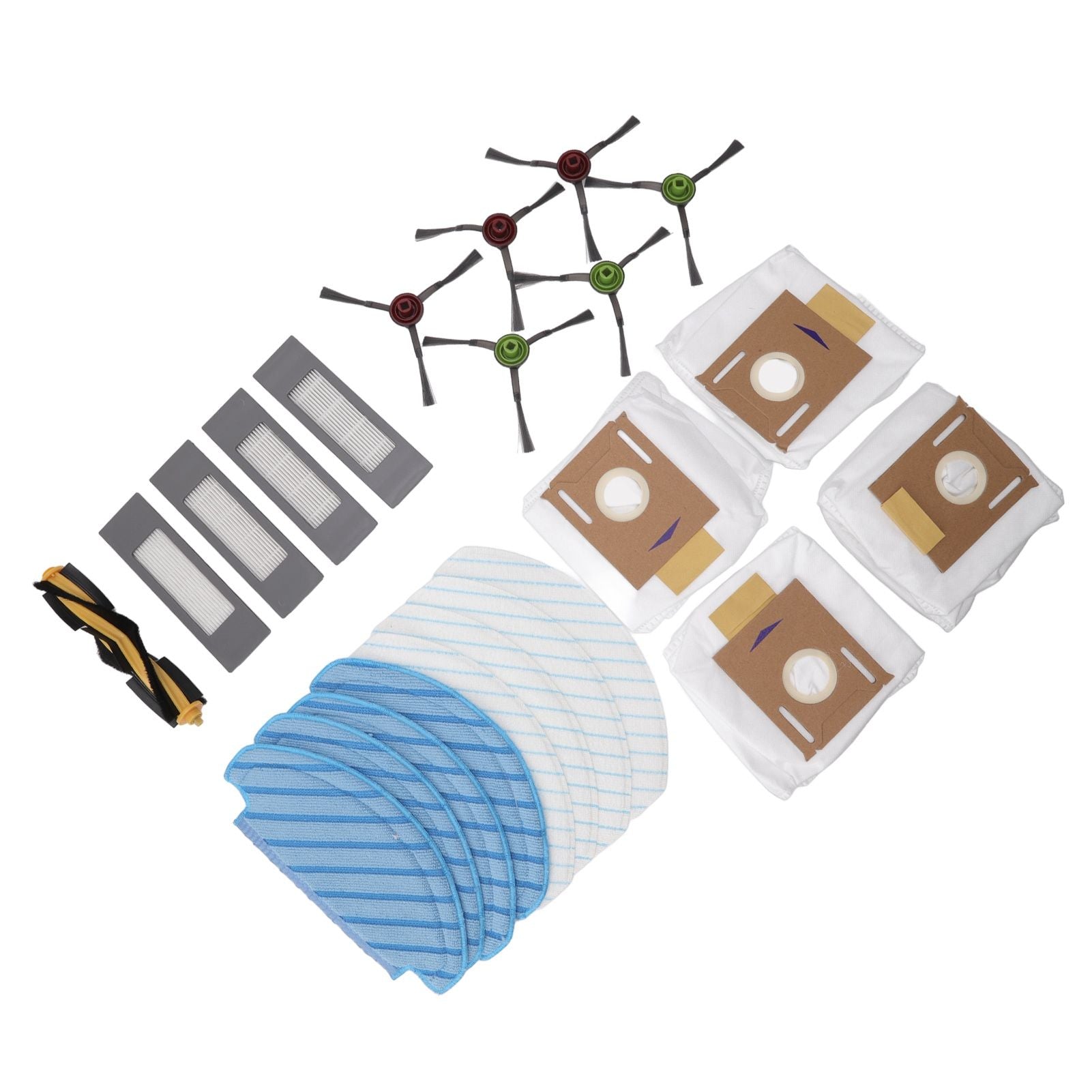 Sweeper Brush Filter Dust Bag Cloth and Rag Sweeper Accessories for DEEBOT OZMO T8 T8aivi Replacement V1294-YM0512-3113220274811