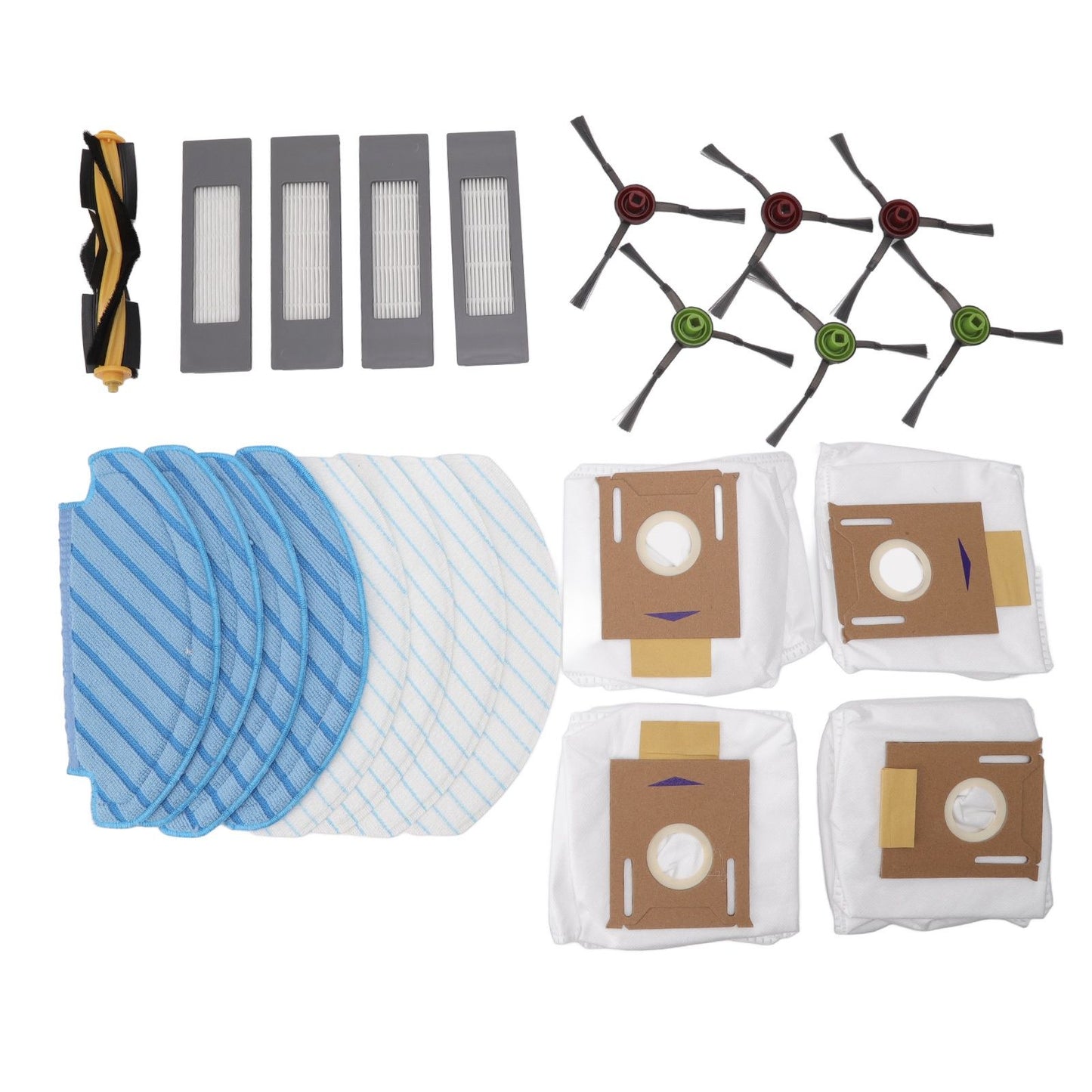 Sweeper Brush Filter Dust Bag Cloth and Rag Sweeper Accessories for DEEBOT OZMO T8 T8aivi Replacement V1294-YM0512-3113220274811