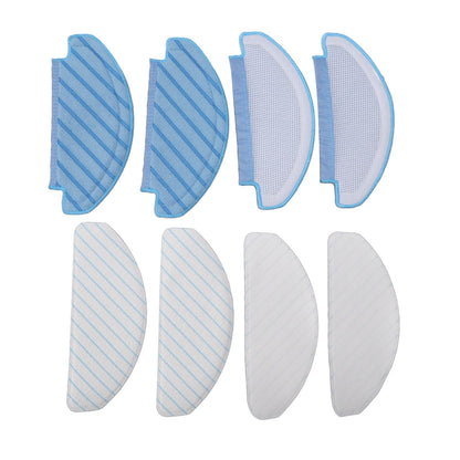 8 Pcs Mop Cloth for DEEBOT OZMO T8 T8aivi N8pro Plus Vacuum Cleaner Replacement Parts Cleaning Pads V1294-YM0512-3113220274911