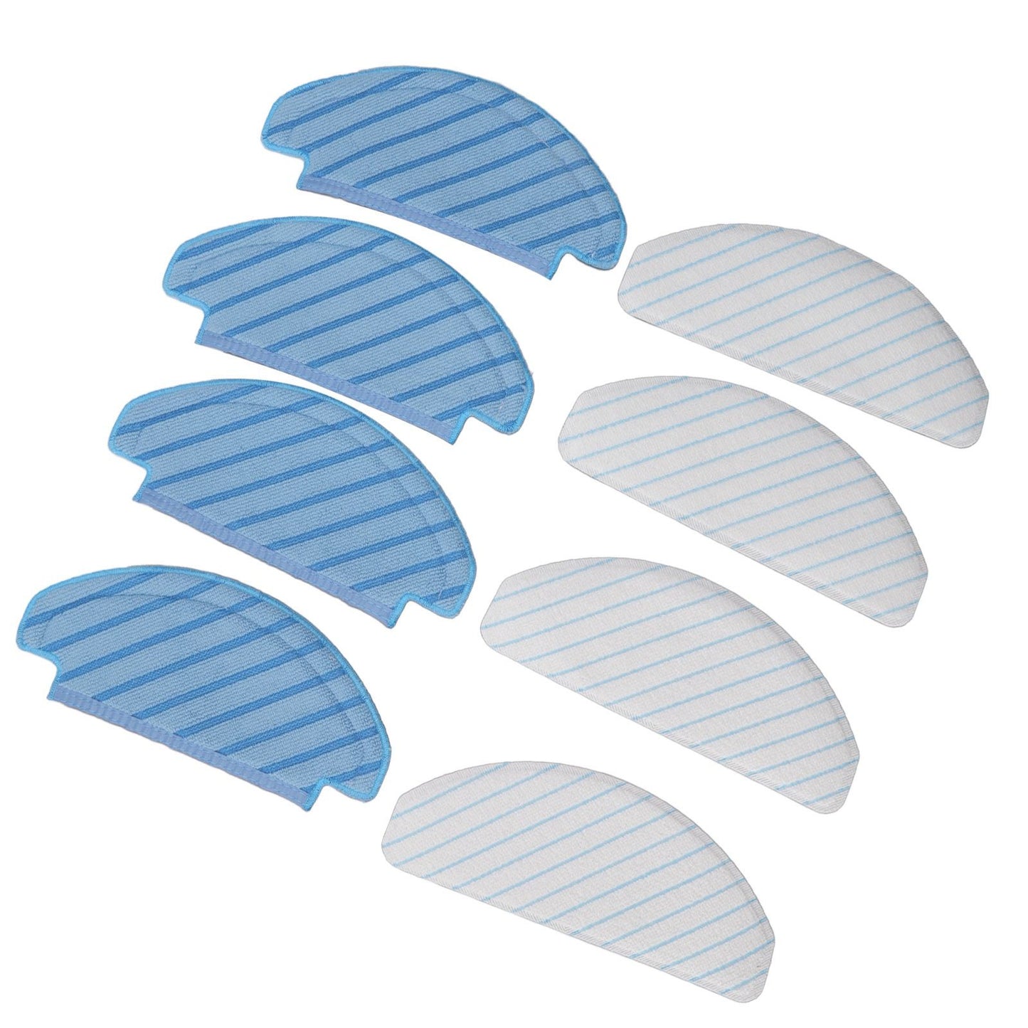 8 Pcs Mop Cloth for DEEBOT OZMO T8 T8aivi N8pro Plus Vacuum Cleaner Replacement Parts Cleaning Pads V1294-YM0512-3113220274911