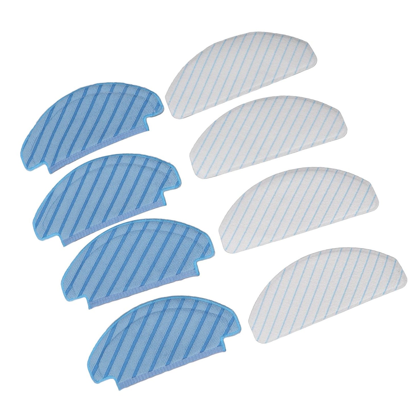 8 Pcs Mop Cloth for DEEBOT OZMO T8 T8aivi N8pro Plus Vacuum Cleaner Replacement Parts Cleaning Pads V1294-YM0512-3113220274911