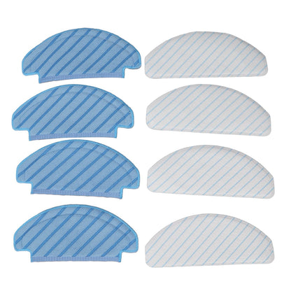 8 Pcs Mop Cloth for DEEBOT OZMO T8 T8aivi N8pro Plus Vacuum Cleaner Replacement Parts Cleaning Pads V1294-YM0512-3113220274911