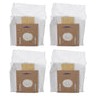 4PCS Sweeper Dust Bag High Efficiency Particulate Air Vacuum Cleaner Dust Bag Replacement for T8aivi Cleaning V1294-YM0512-3113220275011