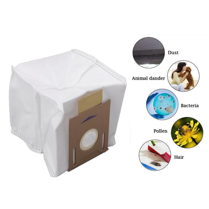 4PCS Sweeper Dust Bag High Efficiency Particulate Air Vacuum Cleaner Dust Bag Replacement for T8aivi Cleaning V1294-YM0512-3113220275011