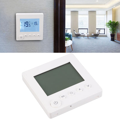 Smart Thermostat LCD Display Keypad AC 95-240V 16A for Home Electric Heating Thermostat V1294-YM0512-3113220275311