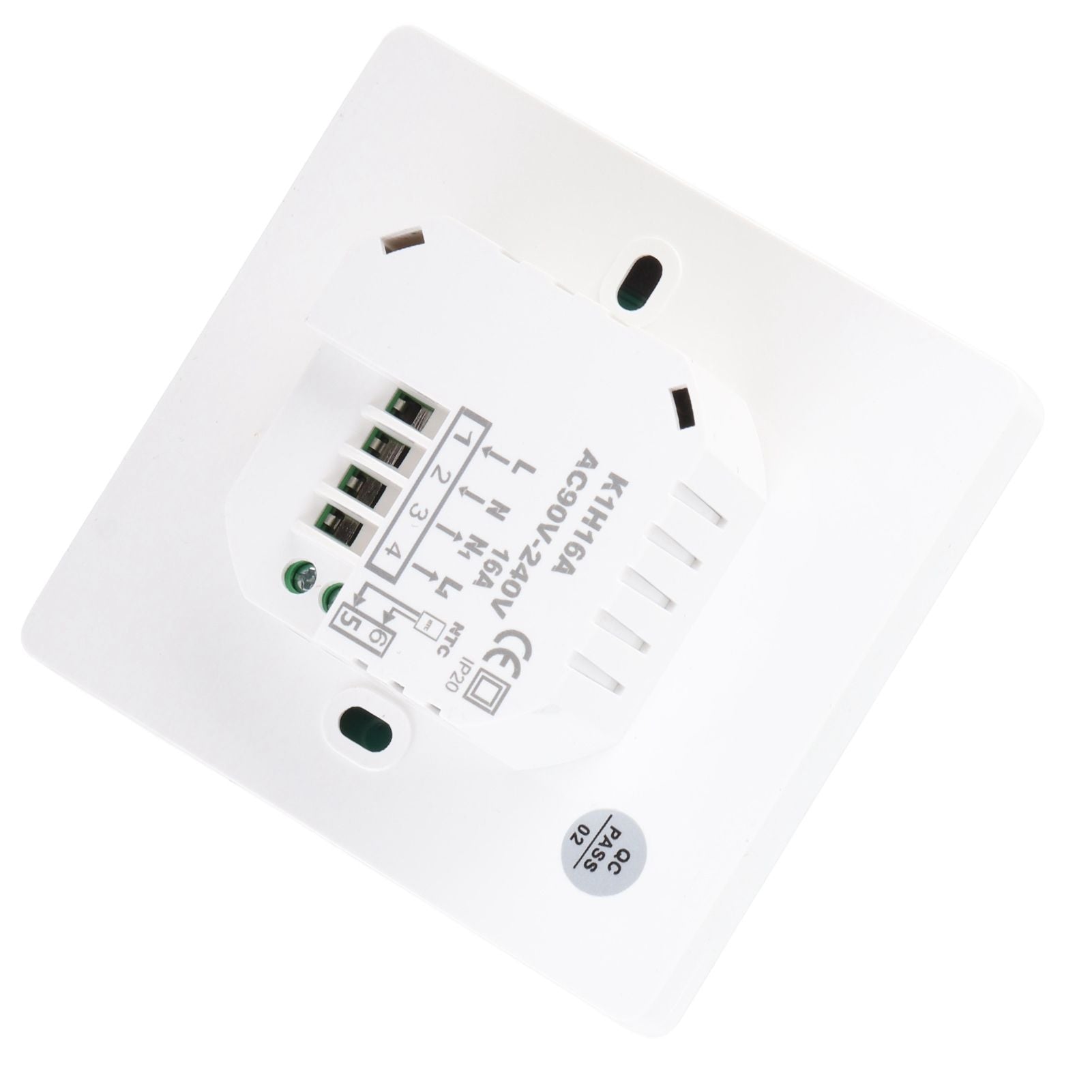 Smart Thermostat LCD Display Keypad AC 95-240V 16A for Home Electric Heating Thermostat V1294-YM0512-3113220275311