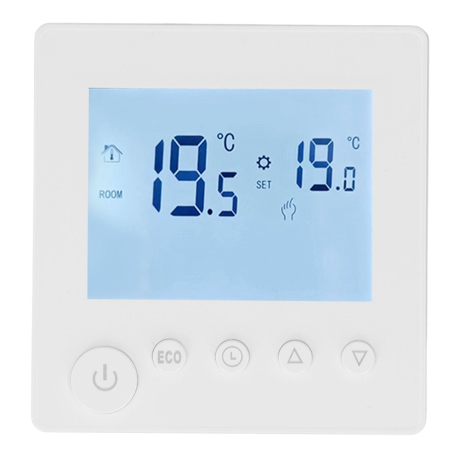 3A Water Heating Thermostat with LCD ABS Intelligent Temperature Controller for Home 95-240V V1294-YM0512-3113220275811