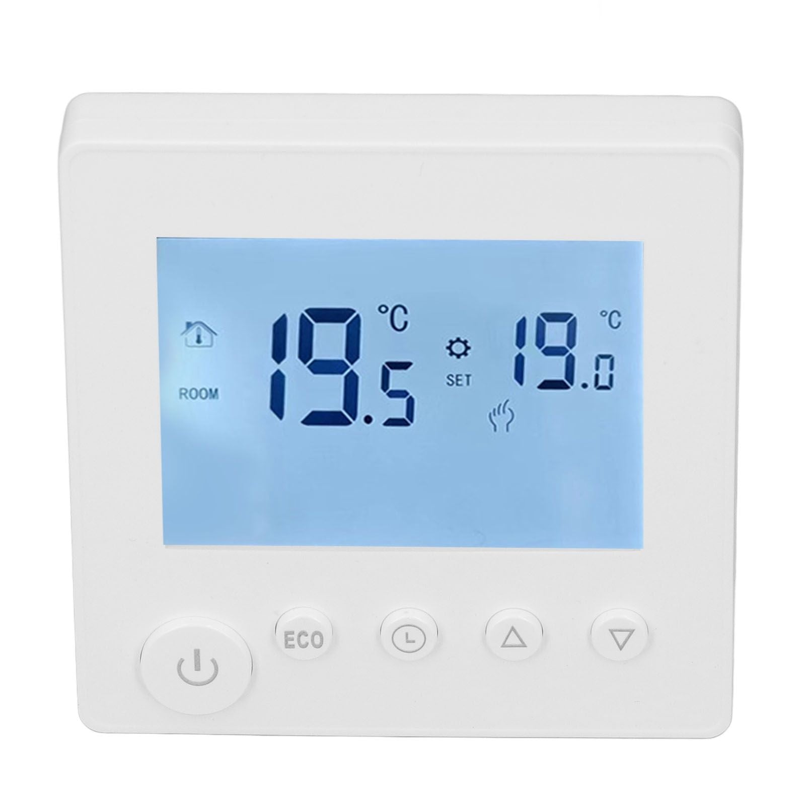 3A Water Heating Thermostat with LCD ABS Intelligent Temperature Controller for Home 95-240V V1294-YM0512-3113220275811