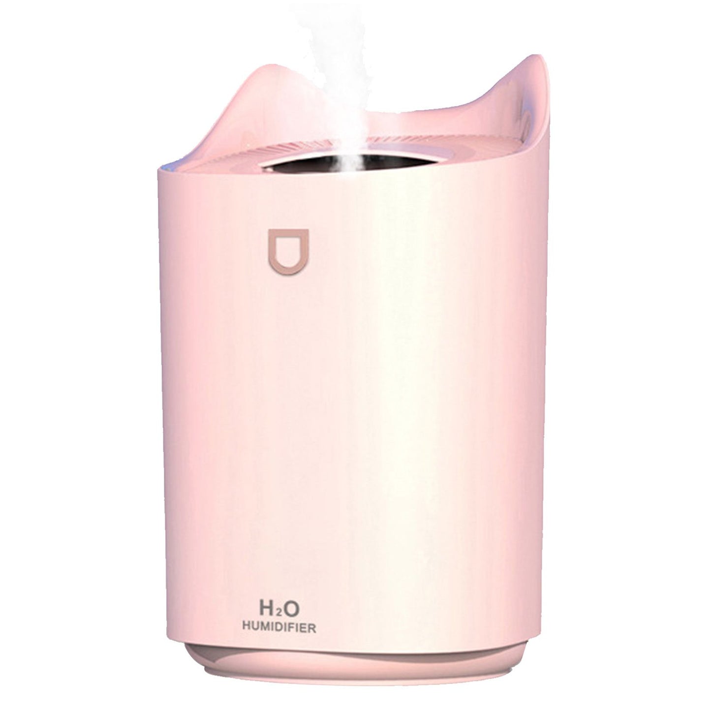 2L Air Humidifier USB Deep Hydration Fine Spout Multifunction Desk Humidifier Ambient Light for Office Pink V1294-YM0512-3113220277212