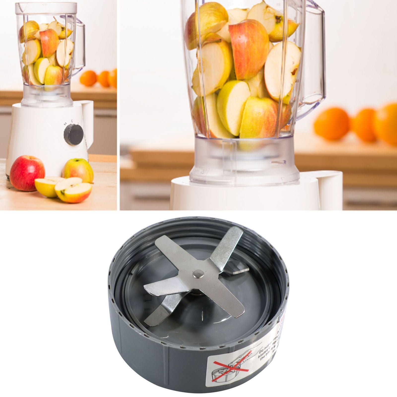 Juicer Blade Replacement Stainless Steel Cross Blade Knife Base Blender Blade Spare Parts for NB900W ABS V1294-YM0512-3113220279911