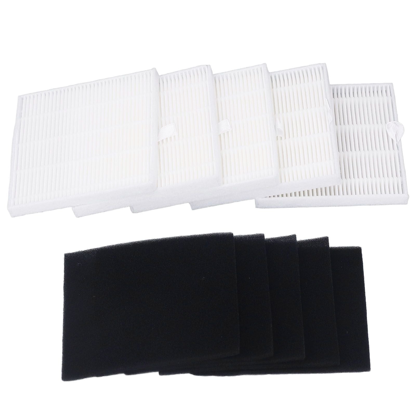 5 PCS Sweeper Replacement Filters for ILIFE A7 V80 V8s Sweeping Robot Filter Accessories V1294-YM0512-3113220281511